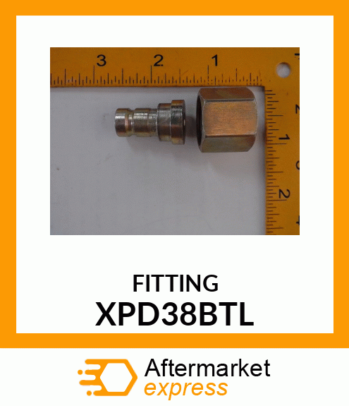 TEST PORT COUPLING XPD38BTL