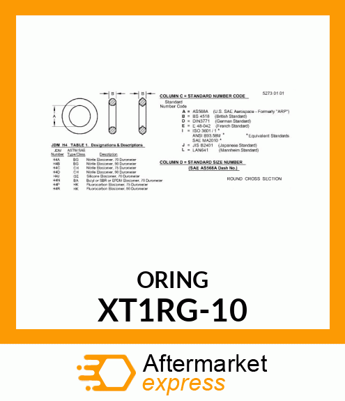 ORING XT1RG-10