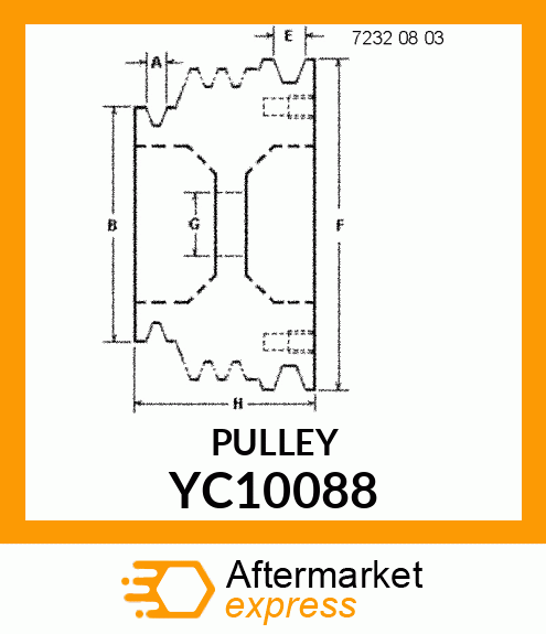 PULLEY YC10088