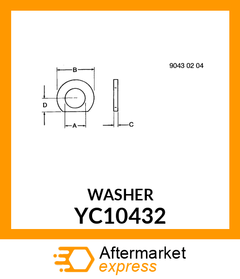 WASHER YC10432