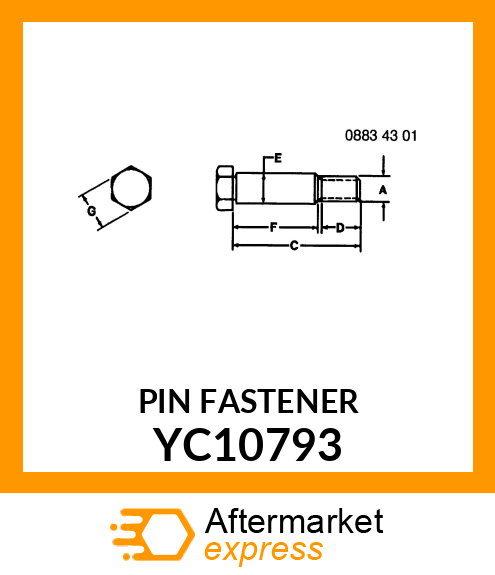PIN FASTENER YC10793