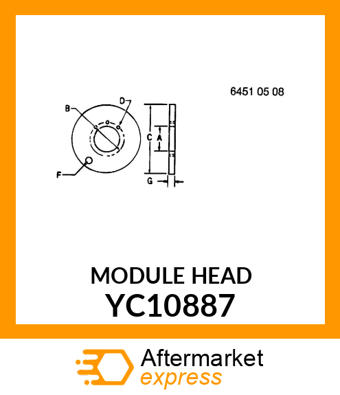 MODULE HEAD YC10887
