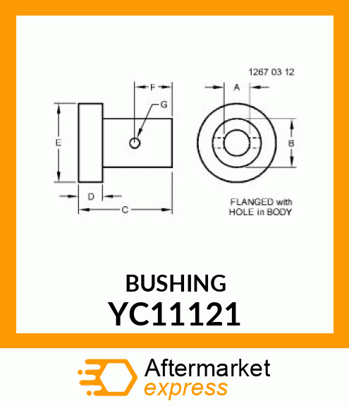 BUSHING YC11121