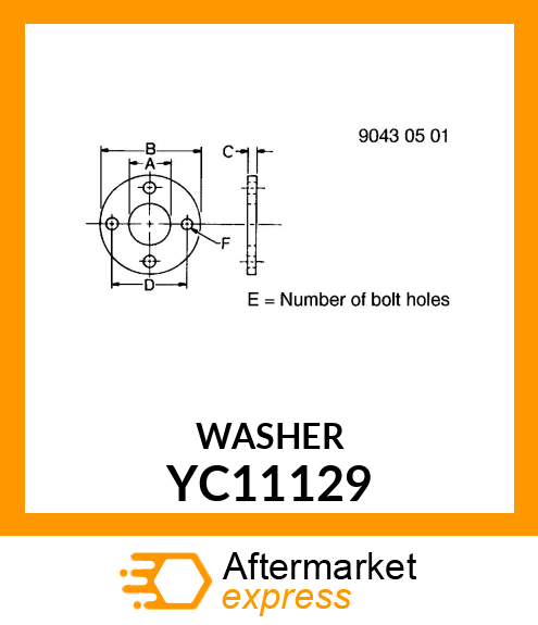 WASHER YC11129