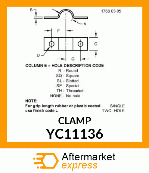 CLAMP YC11136