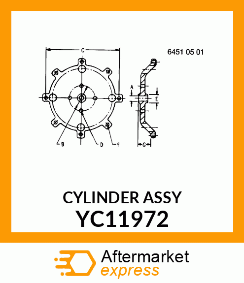 CYLINDER ASSY YC11972