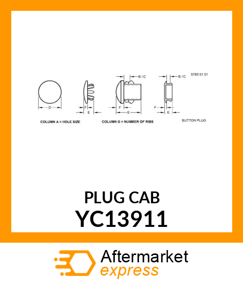 PLUG CAB YC13911