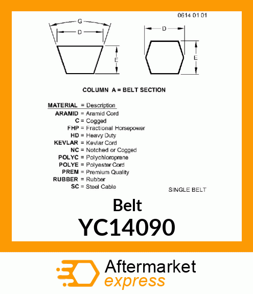 Belt YC14090