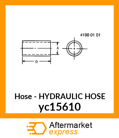 HYDRAULIC HOSE yc15610