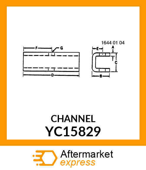 CHANNEL YC15829