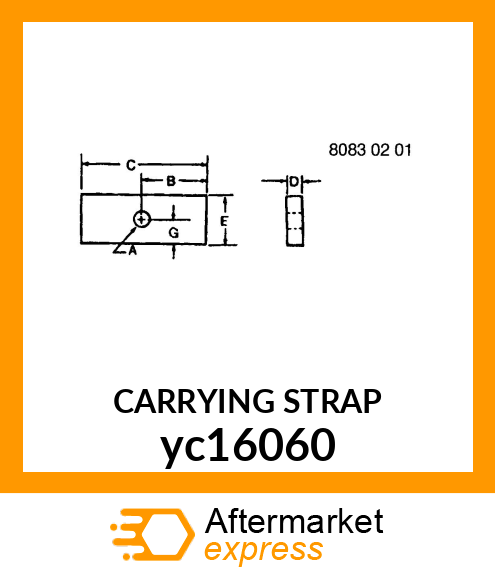 CARRYING STRAP yc16060