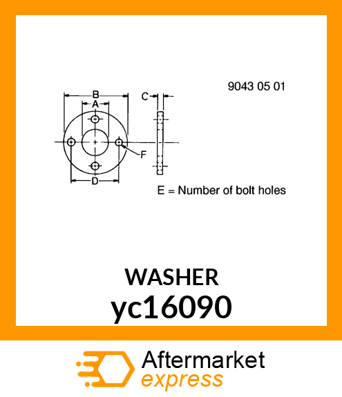 WASHER yc16090