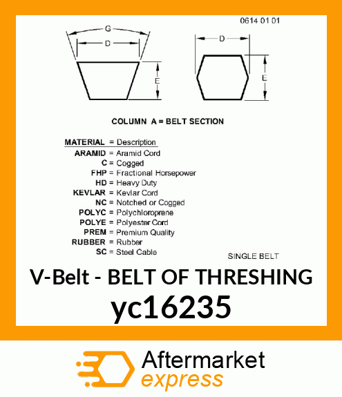 Belt yc16235