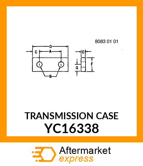 TRANSMISSION CASE YC16338