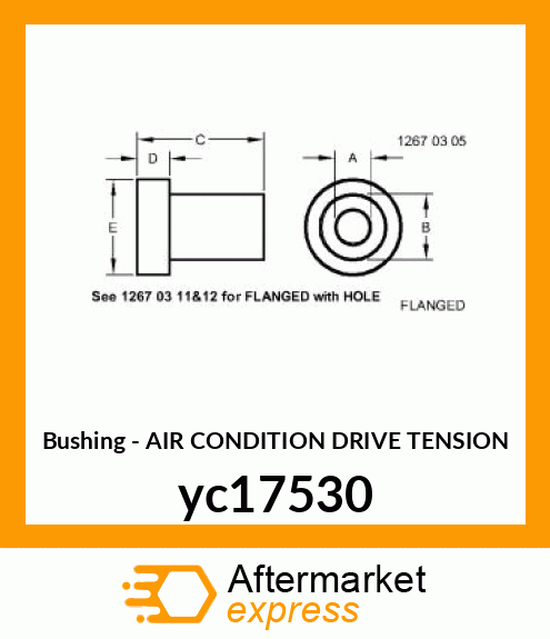 AIR CONDITION DRIVE TENSION yc17530