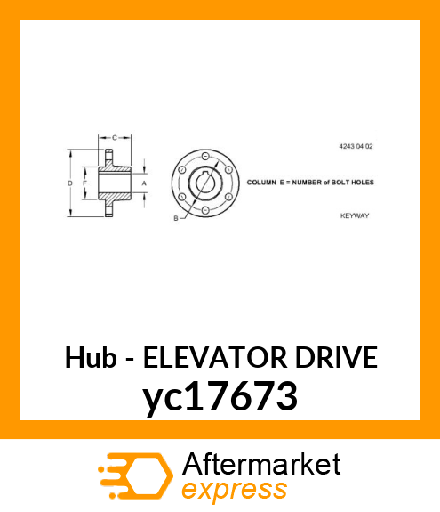 ELEVATOR DRIVE yc17673