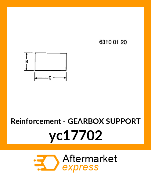 GEARBOX SUPPORT yc17702