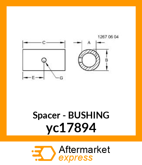 BUSHING yc17894