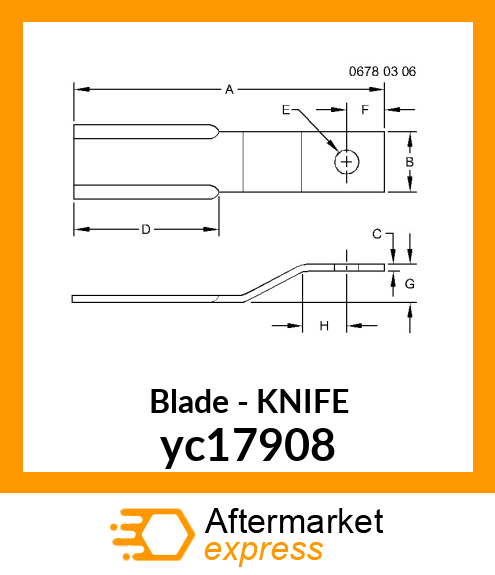 KNIFE yc17908