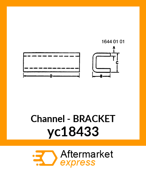 BRACKET yc18433