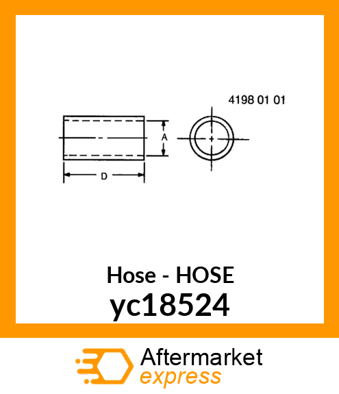 AIR INTAKE SYSTEM HOSE yc18524