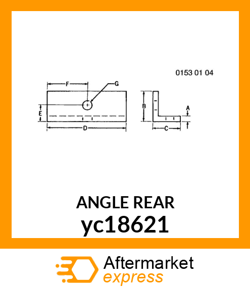 ANGLE REAR yc18621