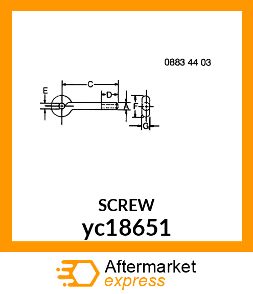 SCREW yc18651