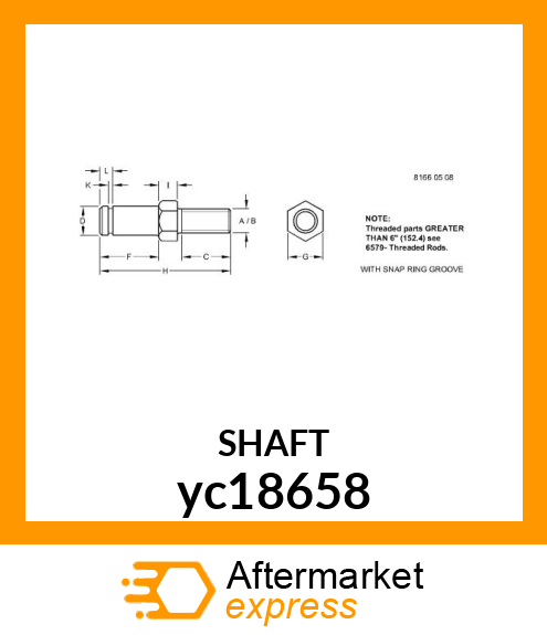 SHAFT yc18658