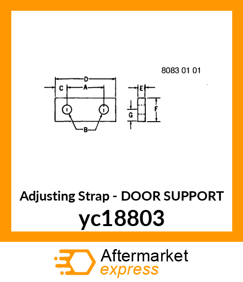 DOOR SUPPORT yc18803