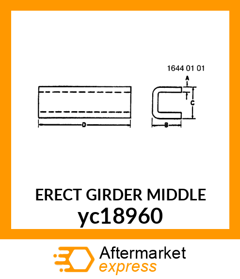 ERECT GIRDER MIDDLE yc18960