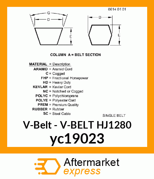 Belt yc19023