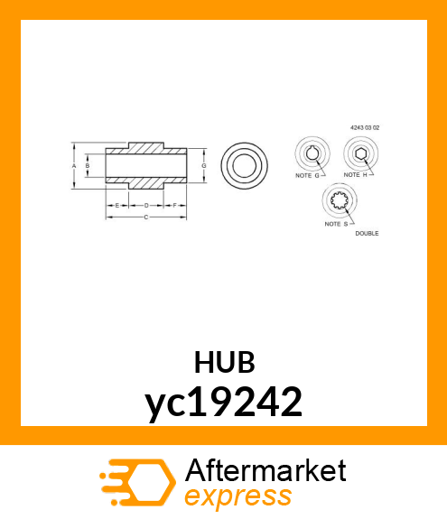 HUB yc19242