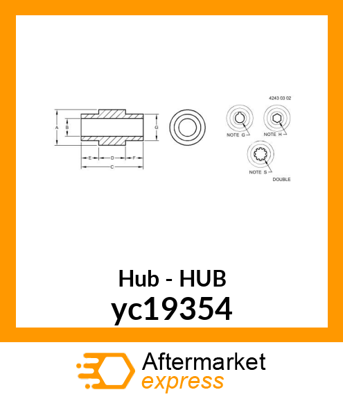 HUB yc19354