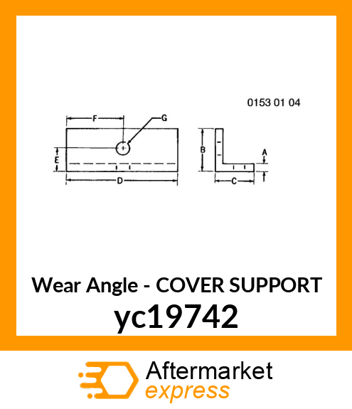 COVER SUPPORT yc19742