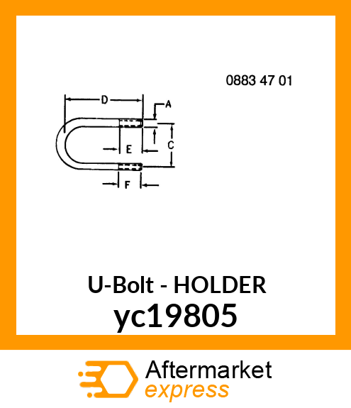 Bolt yc19805