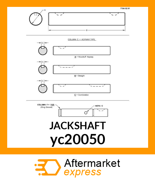 JACKSHAFT yc20050