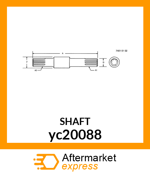 SHAFT yc20088