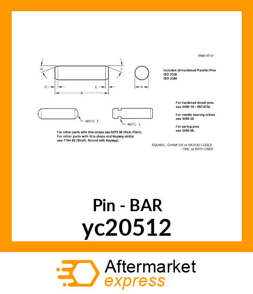 BAR yc20512