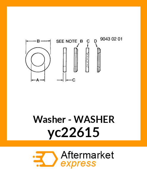 WASHER yc22615