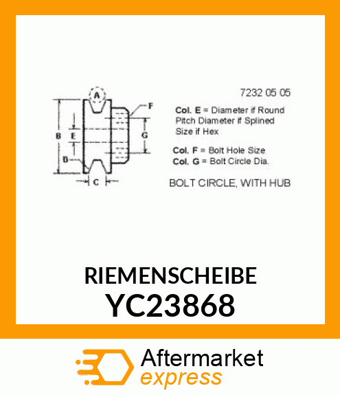 RIEMENSCHEIBE YC23868