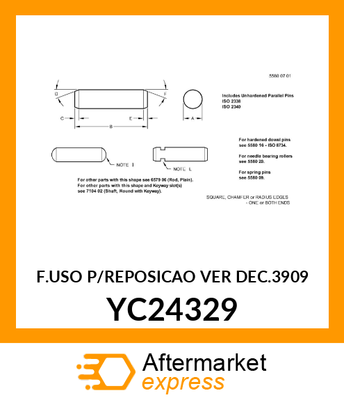 F.USO P/REPOSICAO VER DEC.3909 YC24329