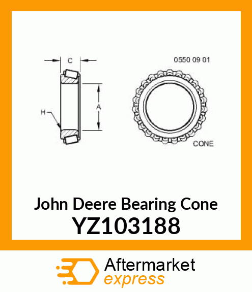 BEARING CONE YZ103188