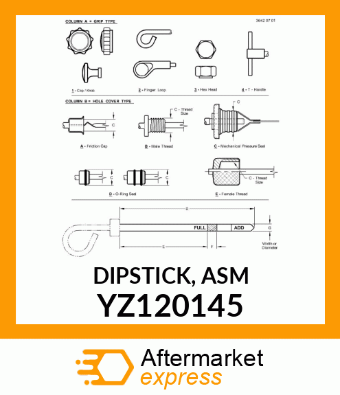 DIPSTICK, ASM YZ120145