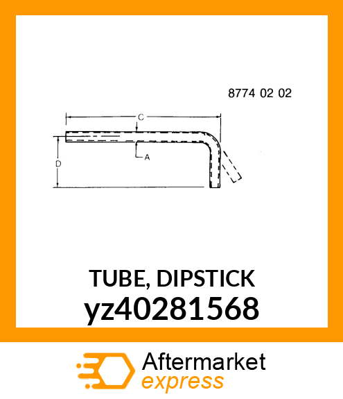 TUBE, DIPSTICK yz40281568