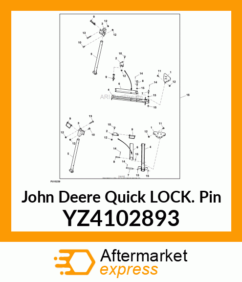 QUICK LOCK PIN YZ4102893