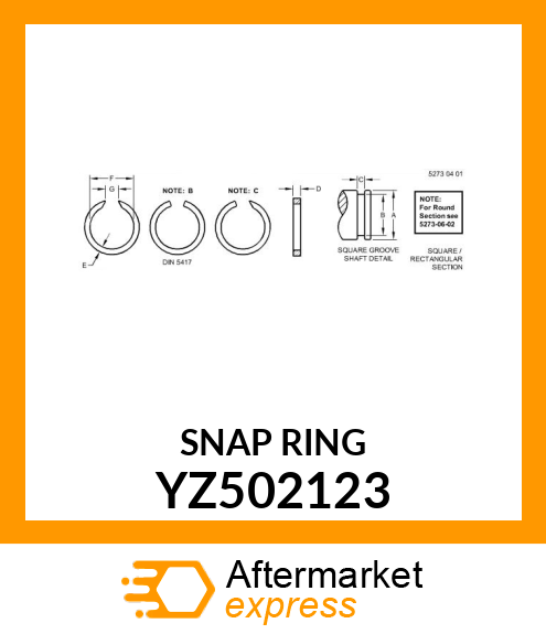 SNAP RING YZ502123