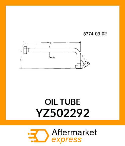 OIL TUBE YZ502292