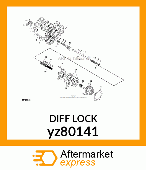 DIFF LOCK yz80141