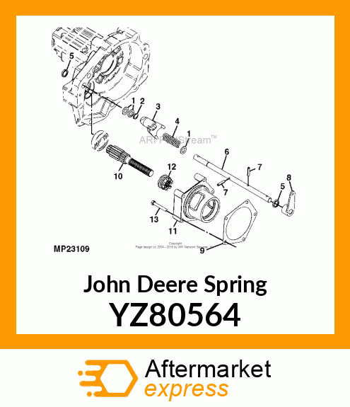 John Spring YZ80564 YZ80564