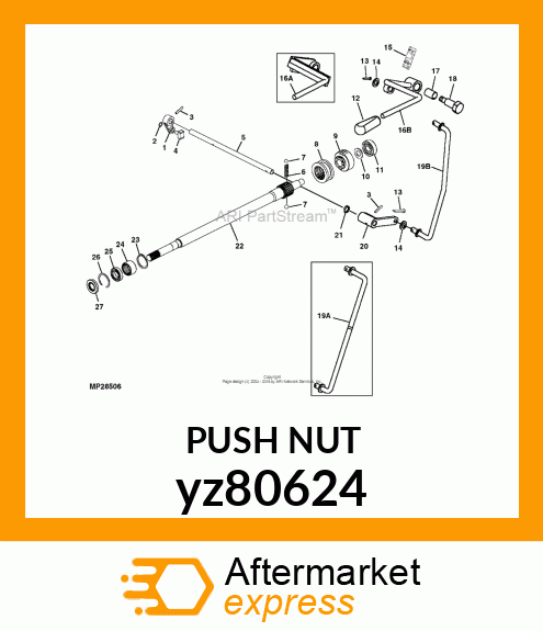 PUSH NUT yz80624